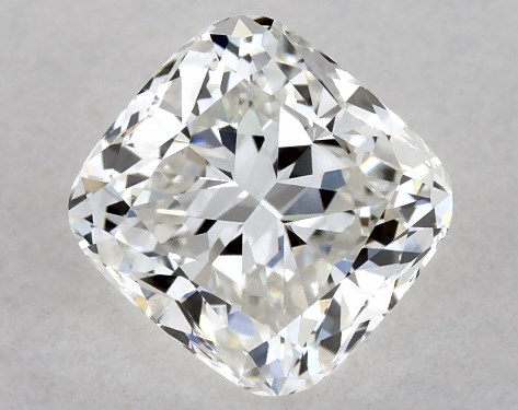 GIA 0.52 Carat E-VS1 Ideal Cut Cushion Modified Diamond
